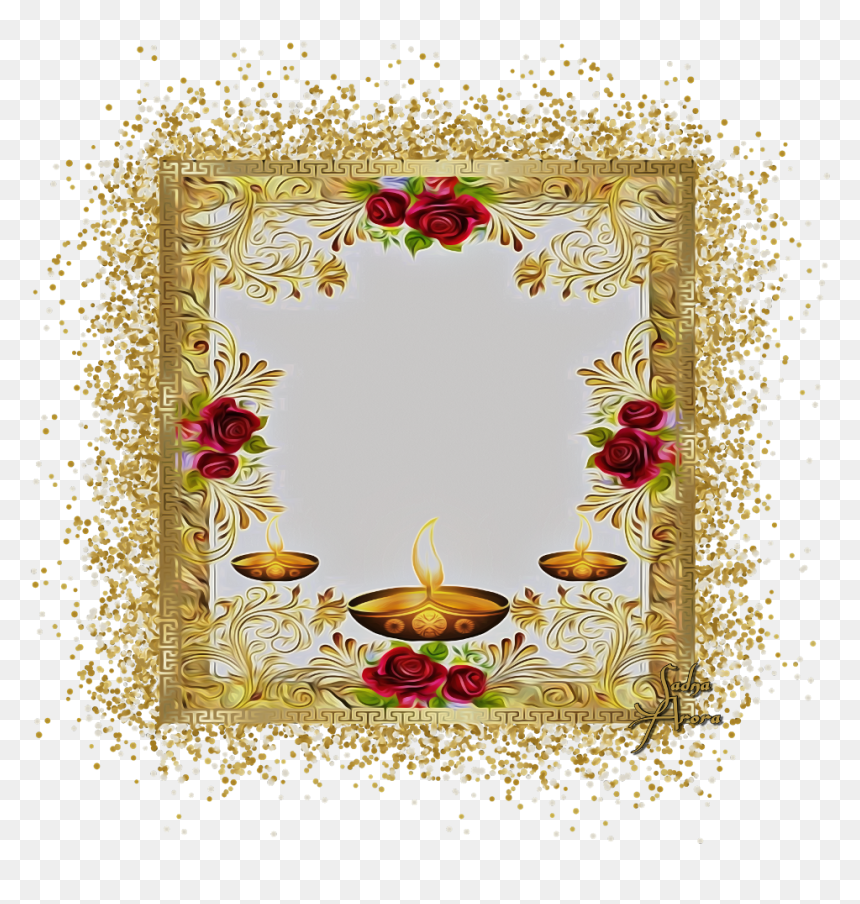 Picture Frame, HD Png Download - diwali png frames