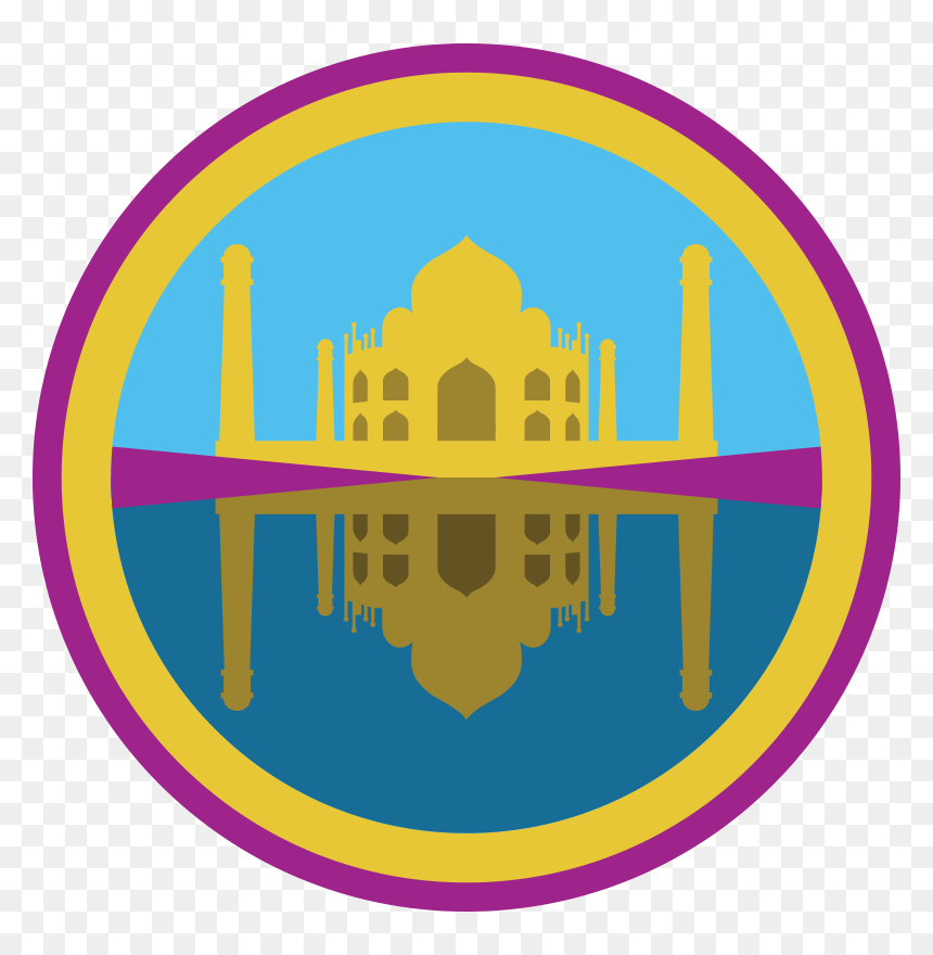 Circle, HD Png Download - taj mahal clip art png