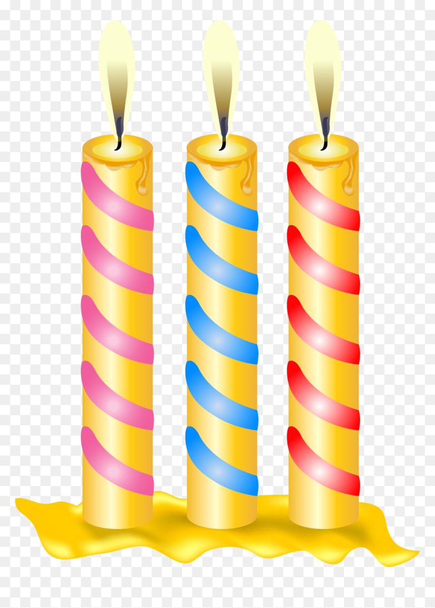 Clip Art, HD Png Download - happy birthday candles png