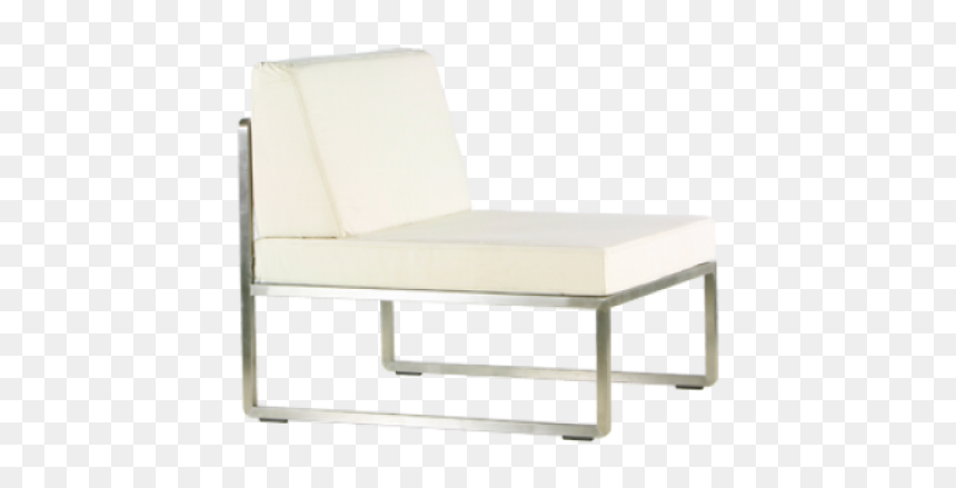 Westminster Seattle Middle Chair Stainless Steel With - Chair, HD Png Download - steel sofa set png