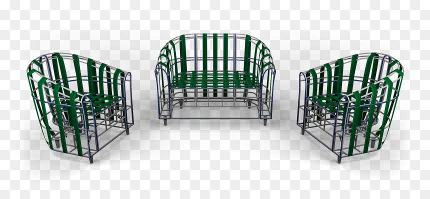 Arenint Sofa Design Set - Outdoor Bench, HD Png Download - steel sofa set png