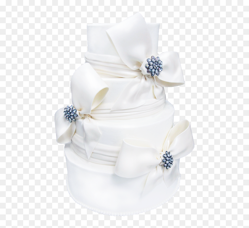 Wedding Cake, HD Png Download - wedding ribbons png