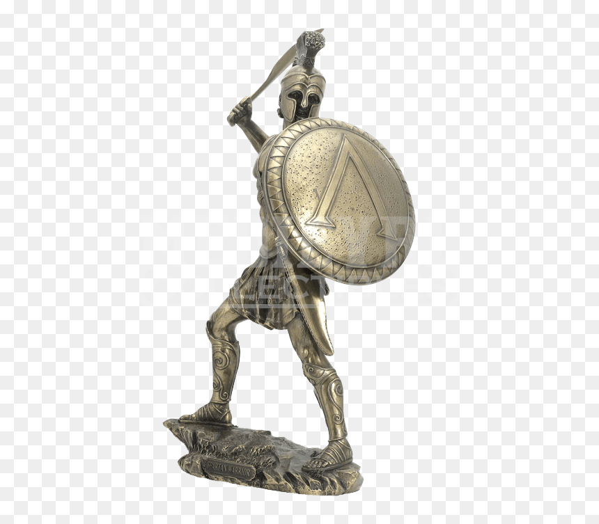 Transparent Spartan Sword Png - Spartan Raising His Sword, Png Download - sword png image