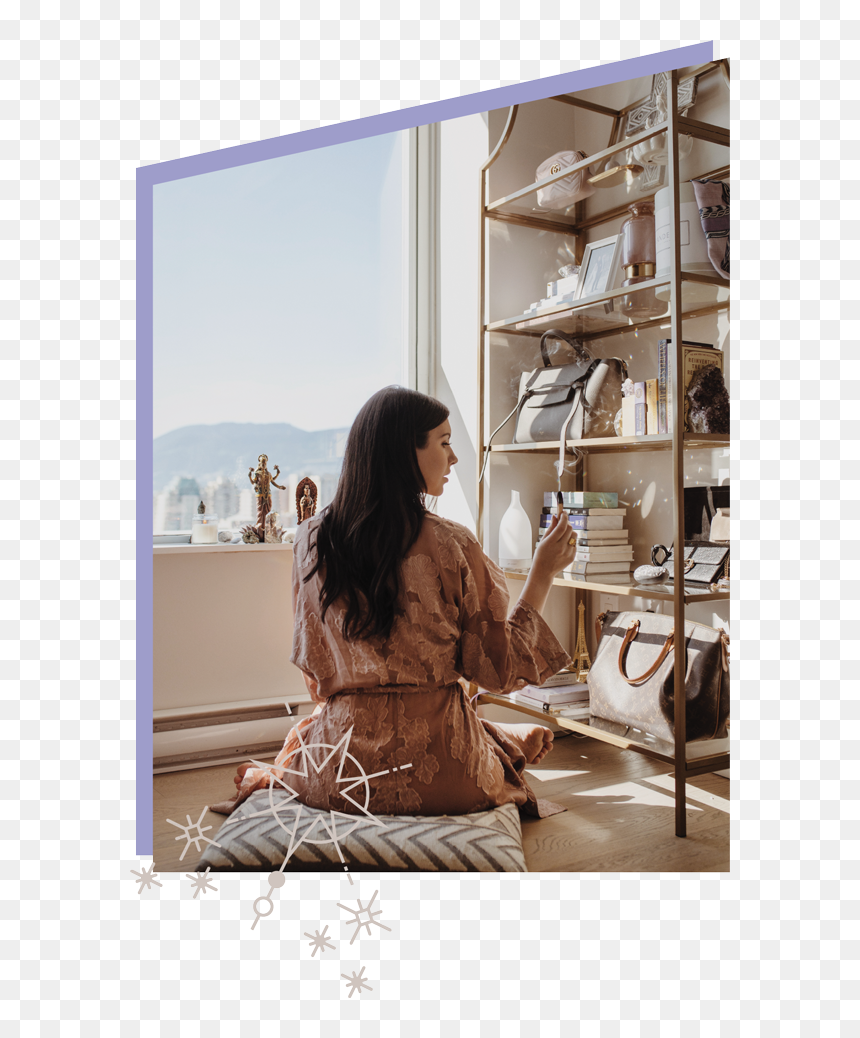 Sitting, HD Png Download - corporate lady png