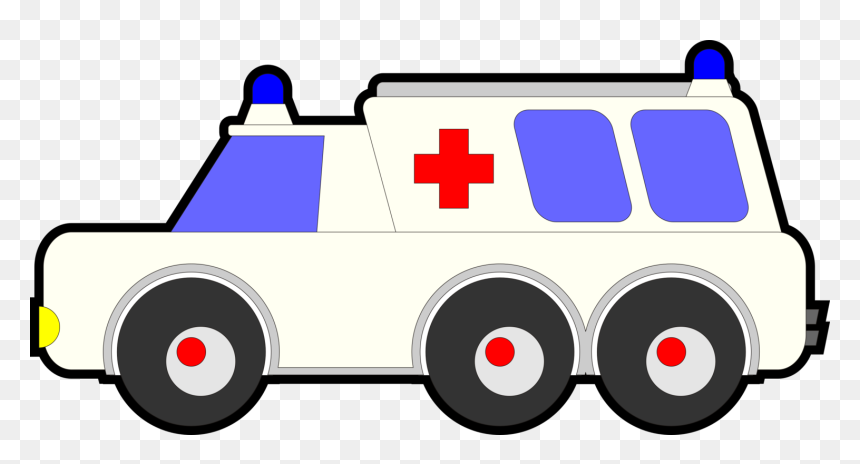 Area,car,line - Ambulance, HD Png Download - ambulance clipart png