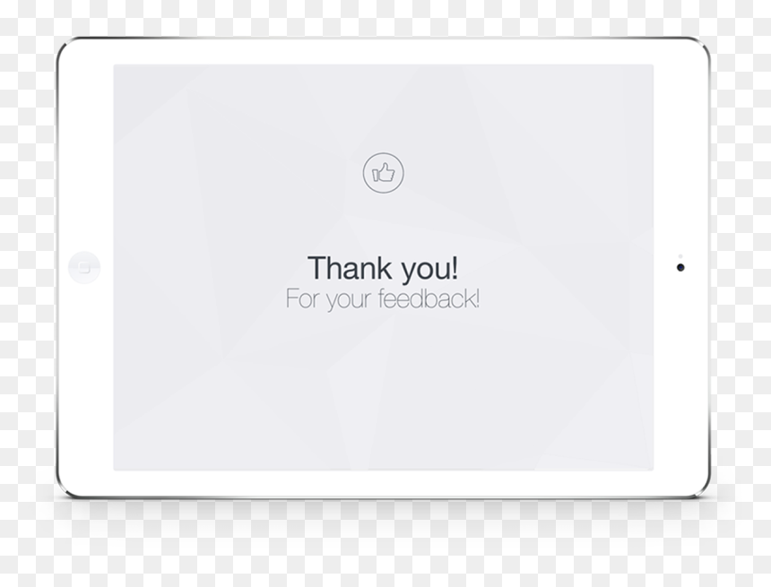Tablet Computer, HD Png Download - feedback button png