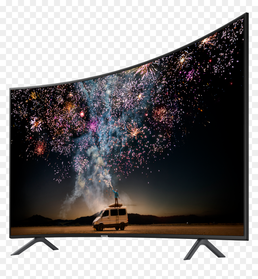 65 - Samsung 55ru7300, HD Png Download - samsung tv png