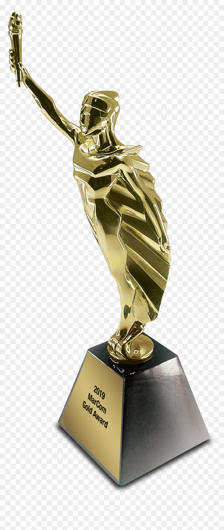 2018 Marcom Gold Award, HD Png Download - platinum trophy png