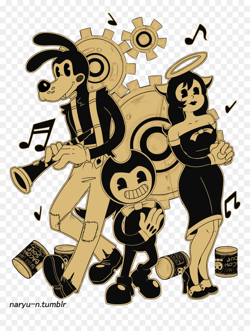 0 Replies 7 Retweets 14 Likes - Bendy And The Ink Machine Bendy Boris, HD Png Download - retweet icon png