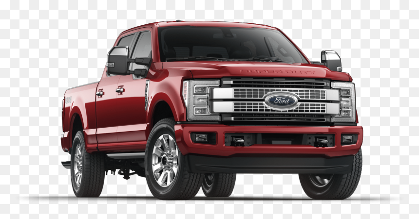 Ford Super Duty Pickup Truck Ford Power Stroke Engine - 2019 Ford F250 Platinum Black, HD Png Download - diesel png