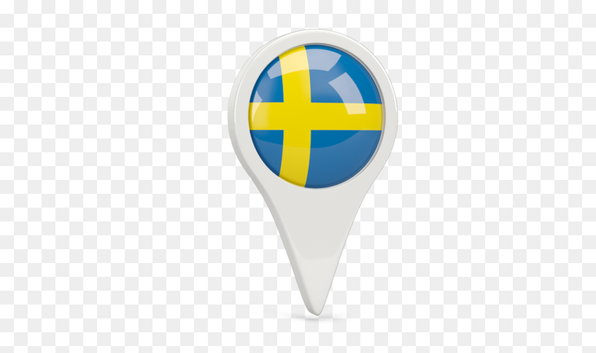 Library Icon Sweden Flag - Sweden Flag Pin Png, Transparent Png - sweden png