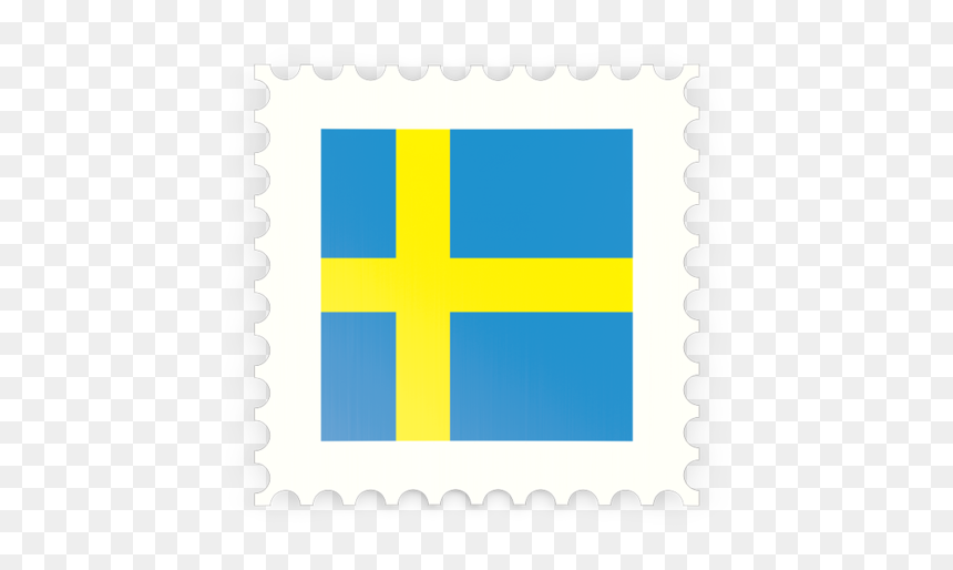 Postage Stamp Icon - Swedish Postage Stamp Transparent, HD Png Download - sweden png