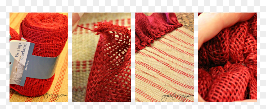 Knitting, HD Png Download - burlap ribbon png