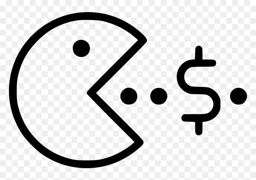 Eating Money - Eating Money Png, Transparent Png - eating icon png