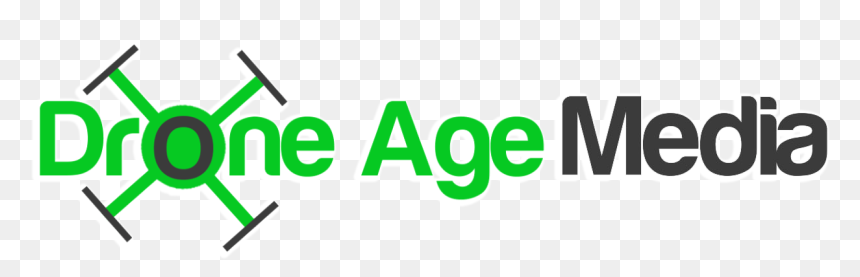 Drone Age Media Logo White, HD Png Download - green and white background design png