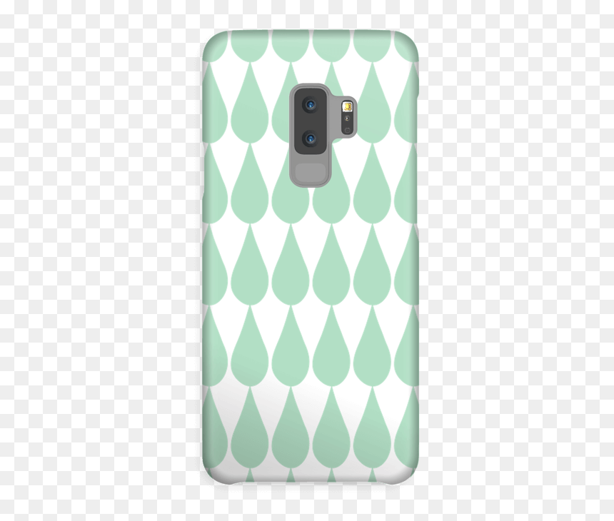 Rain Case Galaxy S9 Plus - Triangle, HD Png Download - green and white background design png
