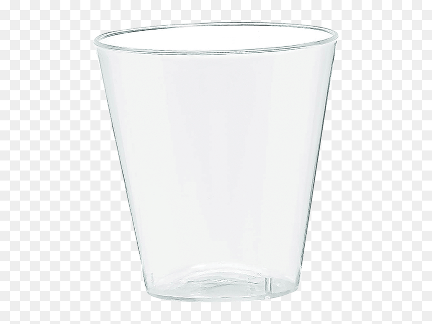 Amscan -10oz Clear Plastic Tumbler - Pint Glass, HD Png Download - disposable glass png