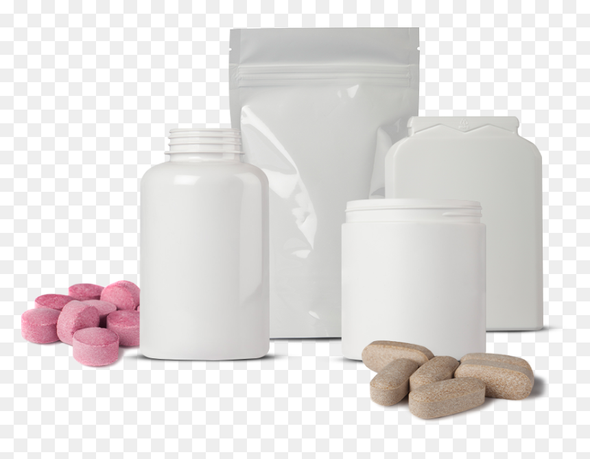 Water Bottle, HD Png Download - medicine bottle pills png