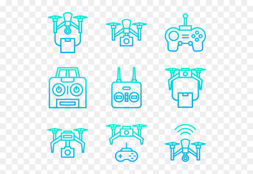 Clip Art, HD Png Download - drone vector png