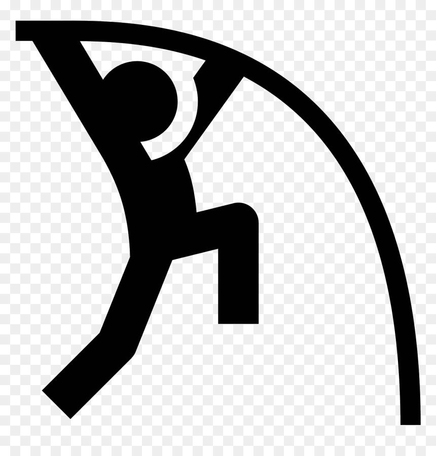 Skok O Tyczce Icon - Pole Vault Icon, HD Png Download - vault icon png