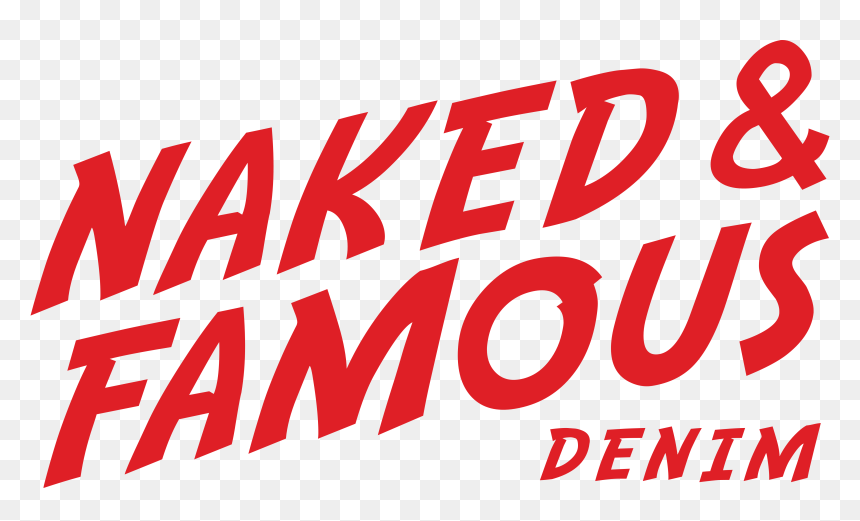 Naked And Famous Denim Logo, HD Png Download - famous png
