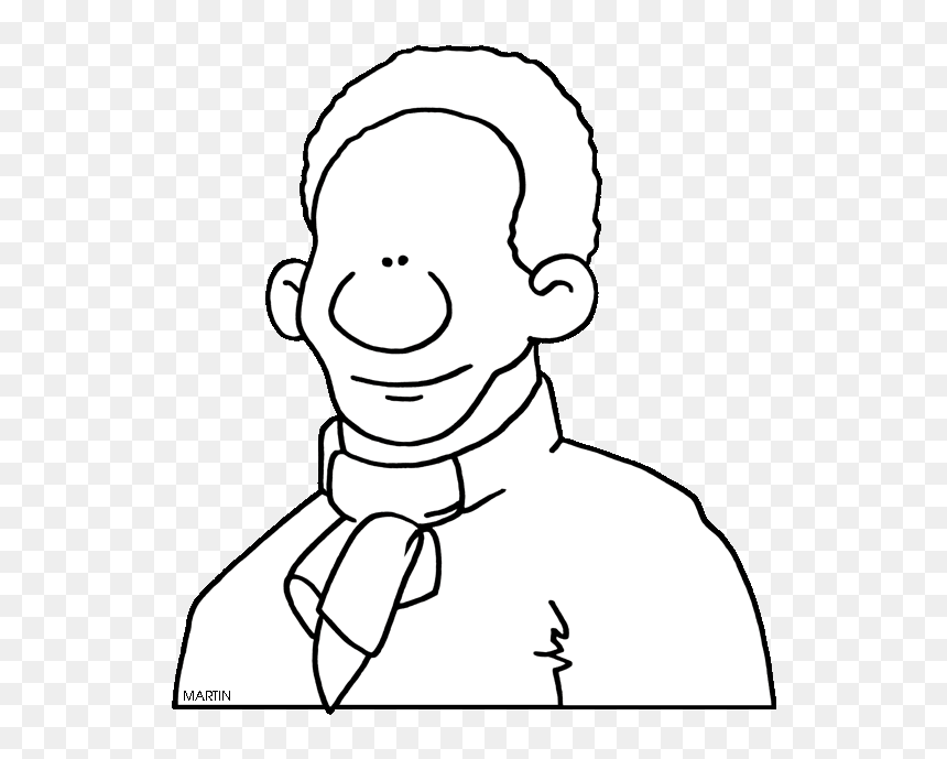 Free United States Clip Art By Phillip Martin, Famous - Crispus Attucks Coloring Pages, HD Png Download - famous png