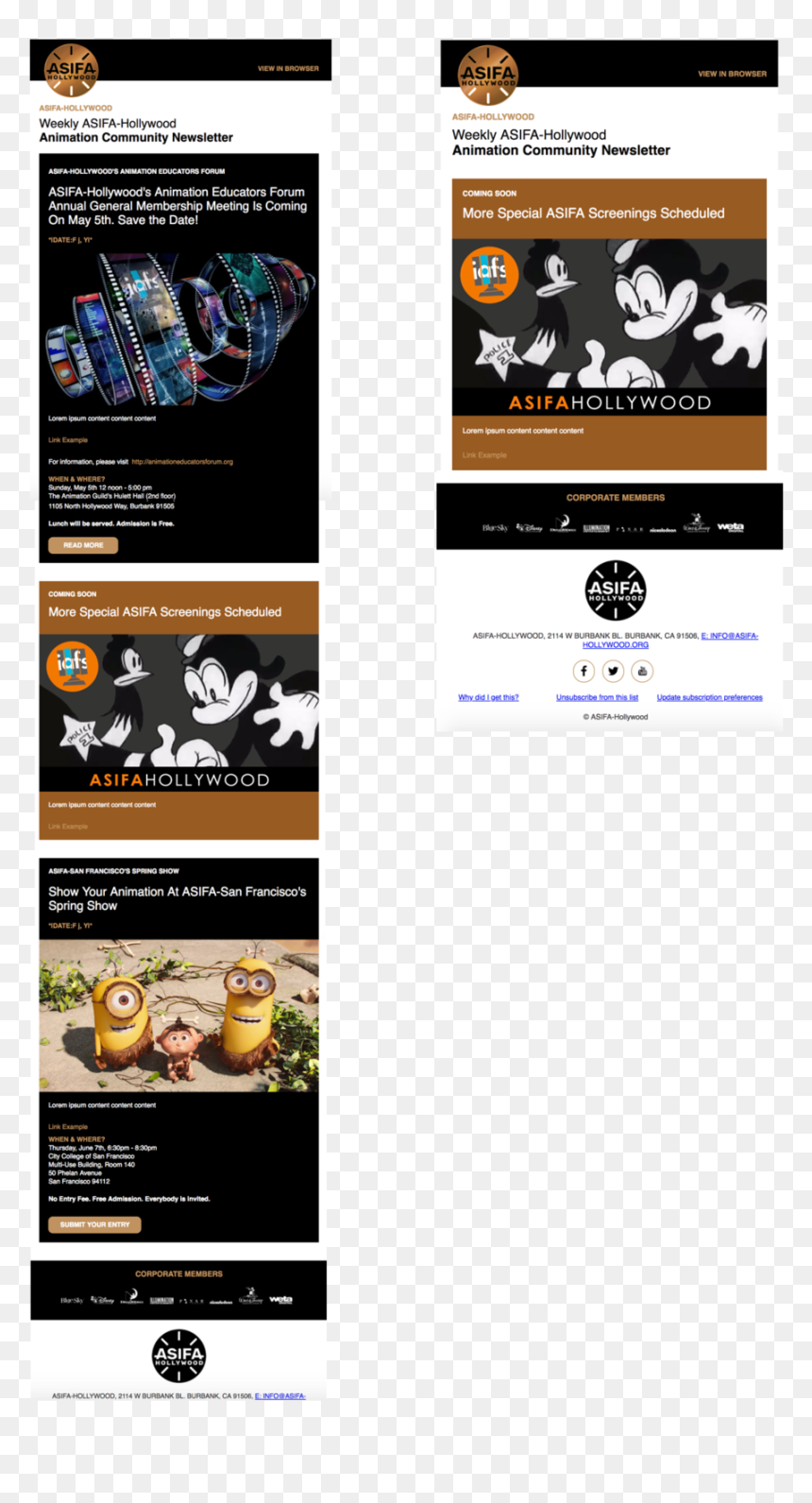 2018-emails - Online Advertising, HD Png Download - mailchimp png