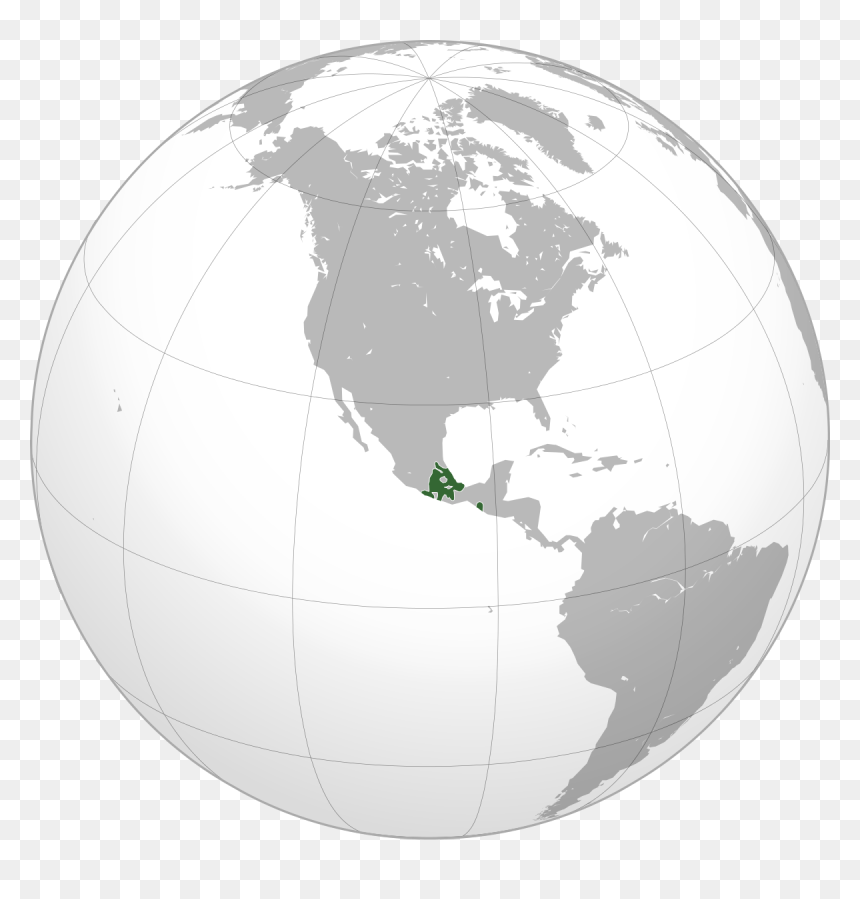 Mexico Globe, HD Png Download - azteca png