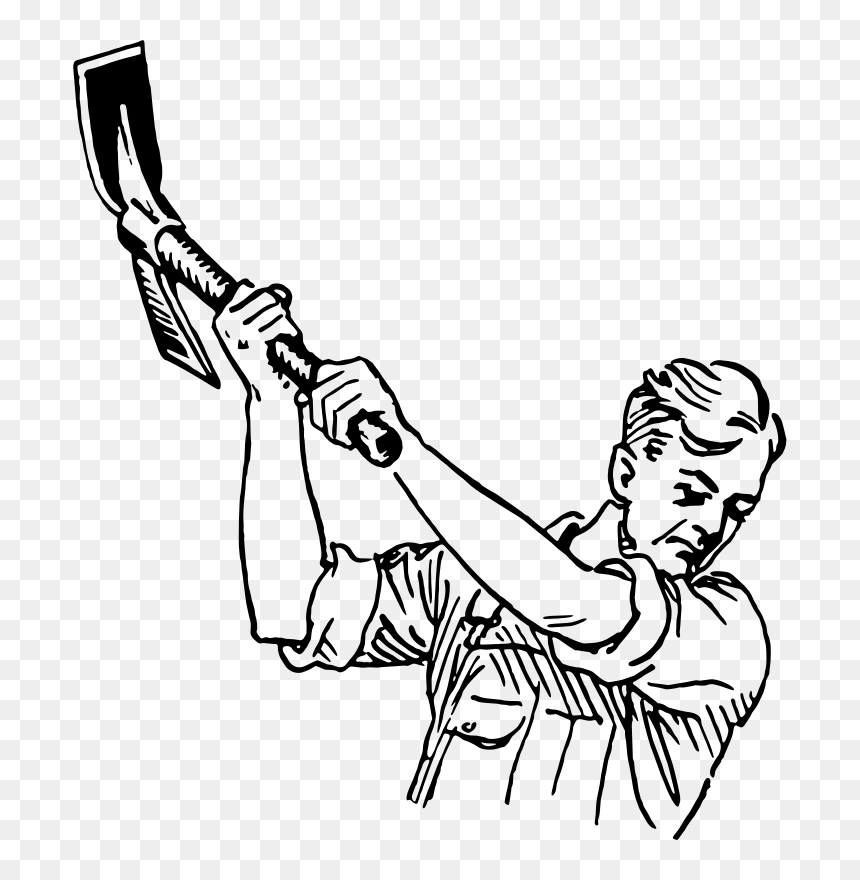 Mattock - Mattock Clipart, HD Png Download - pick axe png