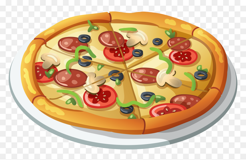 Pizza Pizza Clip Art Fast Food Image - Clipart Pizza, HD Png Download - bolivia png