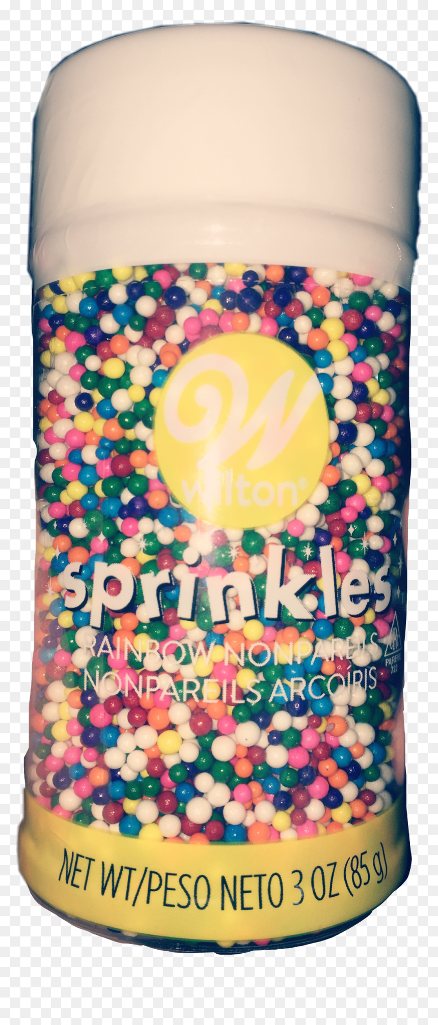 #candy #sprinkles #food #rainbow #sprinklescupcakes - Hard Candy, HD Png Download - rainbow sprinkles png