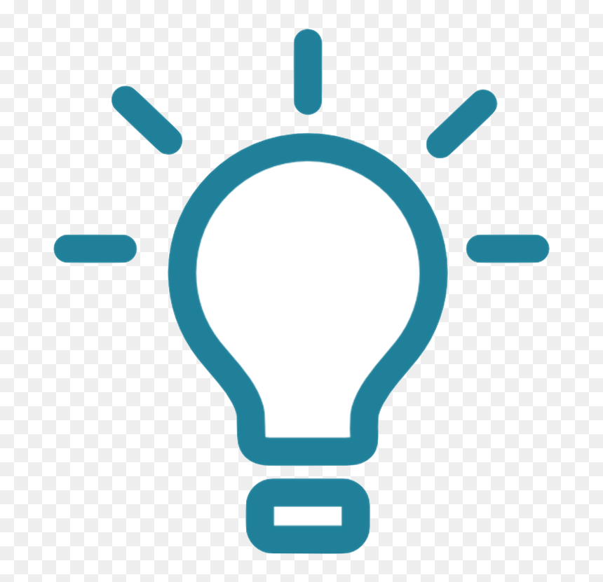Lightbulb Icon Png, Transparent Png - genius png