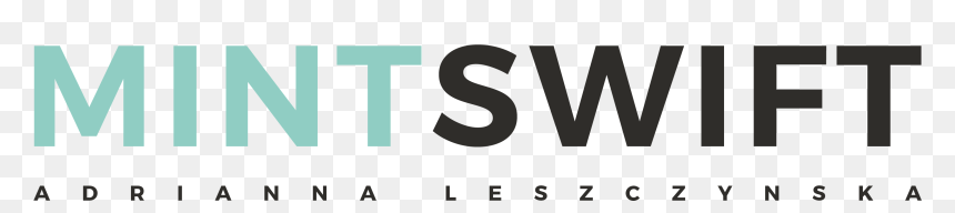 Brand & Web Designer Adrianna Leszczynska - Black-and-white, HD Png Download - mint logo png