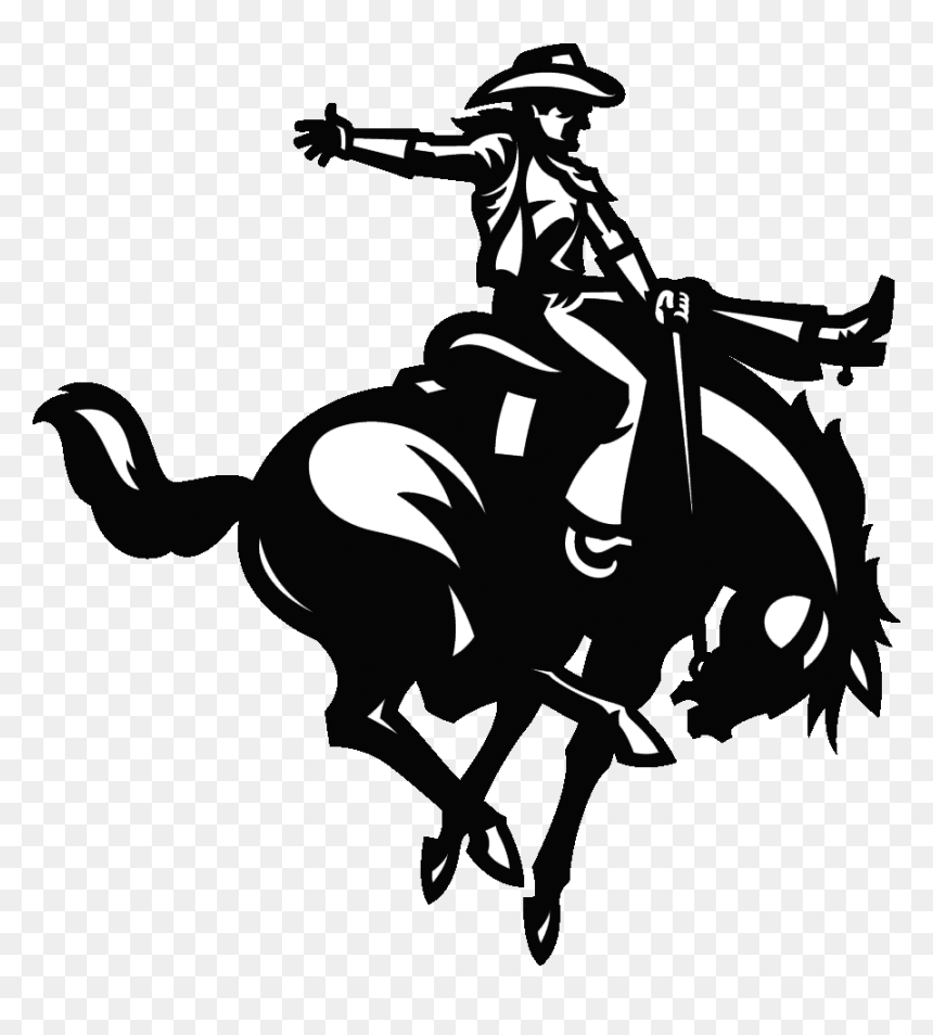 Horse And Rider Logo - Northwestern Oklahoma State Logo, HD Png Download - oklahoma state logo png