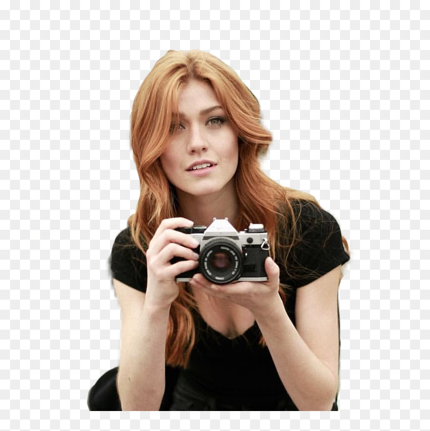 #katmcnamara #shadowhunters #clary Fray - Katherine Mcnamara Camera, HD Png Download - kat mcnamara png