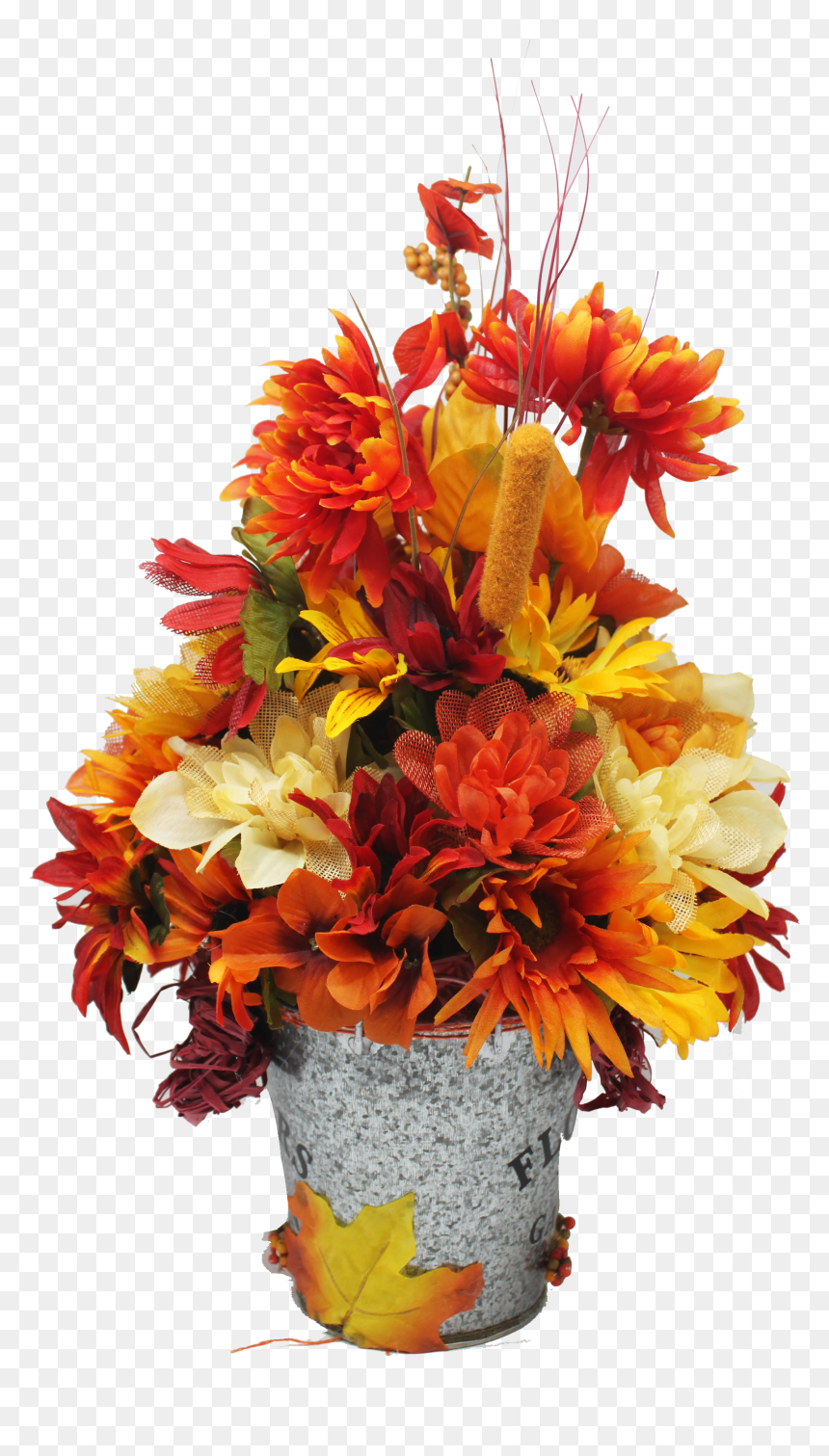 Autumn Owl Floral Centerpiece Side View - Blumen Zum Geburtstag, HD Png Download - centerpiece png