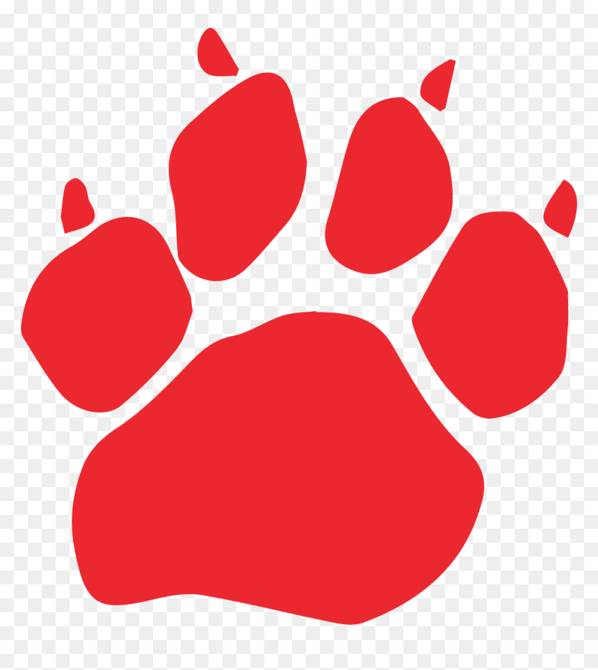 Wolf Print , Png Download - Argonne Elementary School Logo Paw, Transparent Png - wolf print png