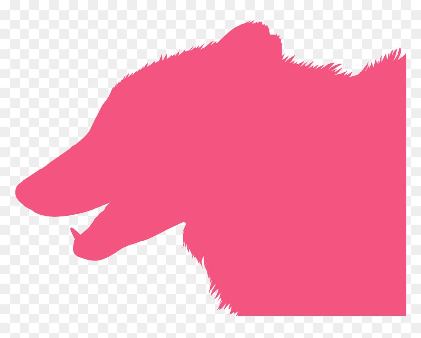 Cat Yawns, HD Png Download - wolf print png