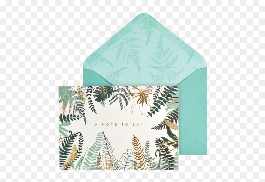 The Notecard Collection Ferns"
 Title="the Notecard - Greeting Card, HD Png Download - notecard png