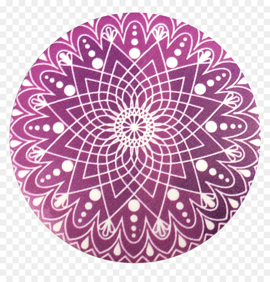 Transparent Mandala Png Transparent - Mandala Purple Png Transparent, Png Download - tumblr mandala png