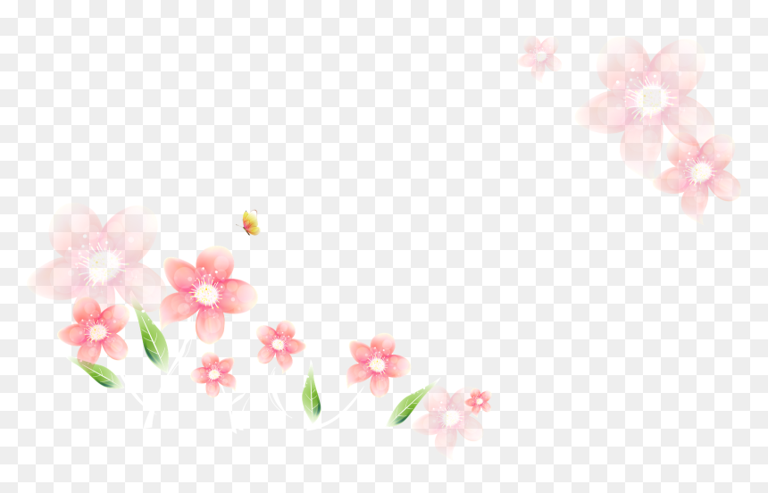 Transparent Clipart Kwiaty - Ramka Kwiaty Png, Png Download - gooby png