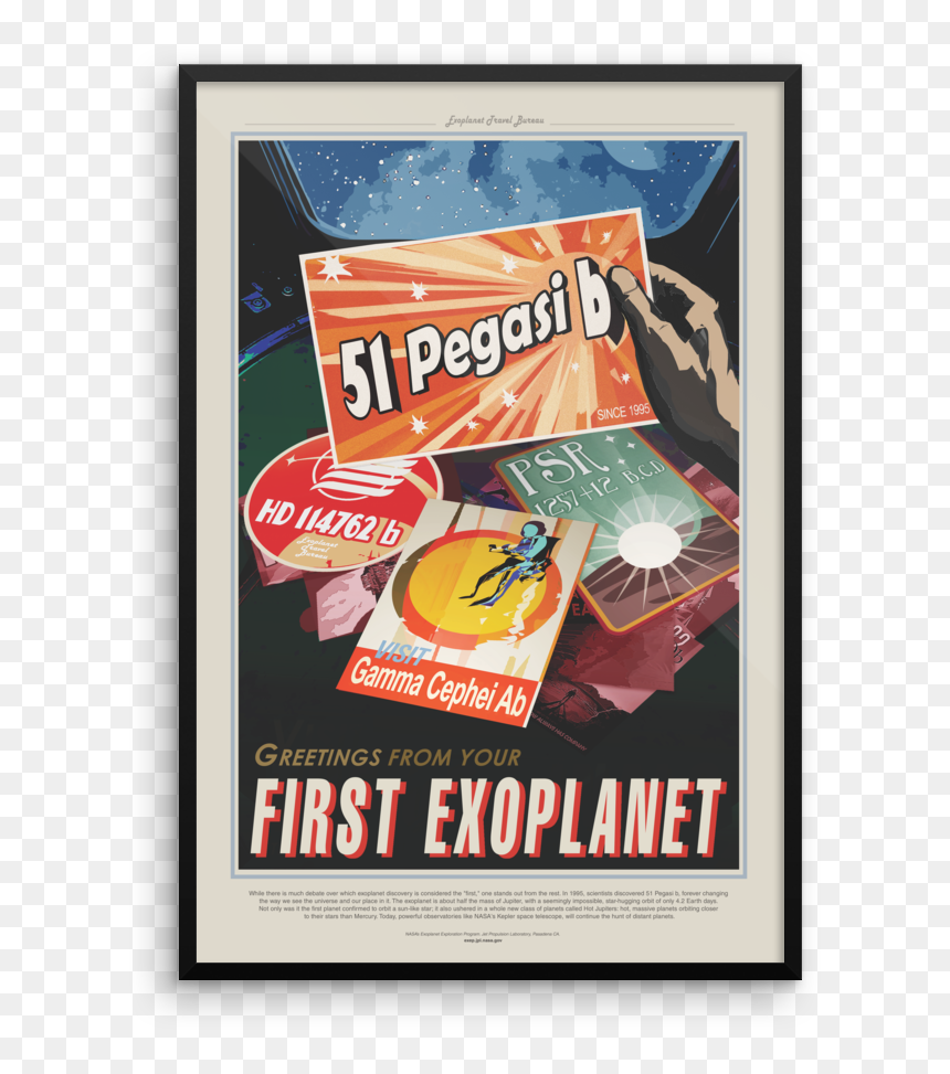 Mockup Wall Original - Pegasi 51b, HD Png Download - exoplanet png