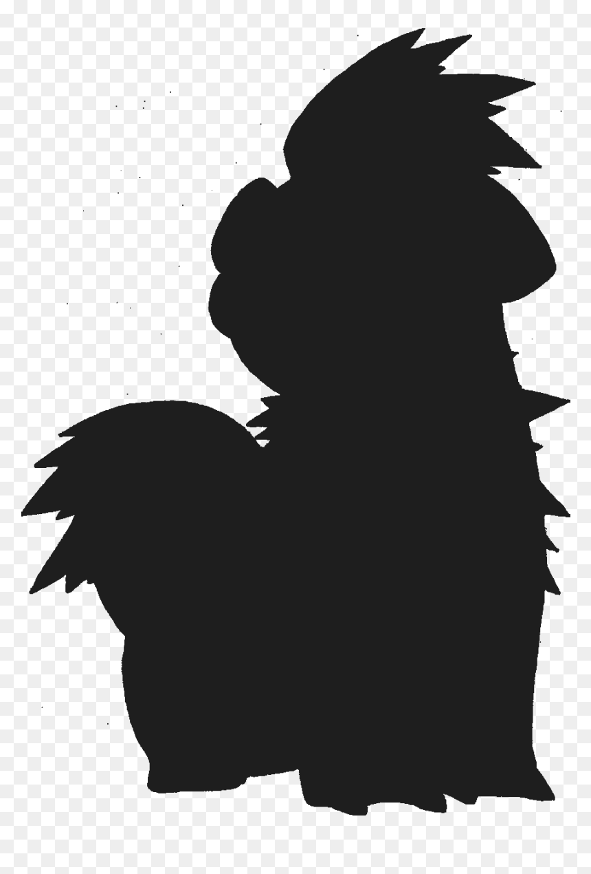 Pokemon Silhouette Growlithe , Png Download - Growlithe Silhouette, Transparent Png - pokemon silhouette png
