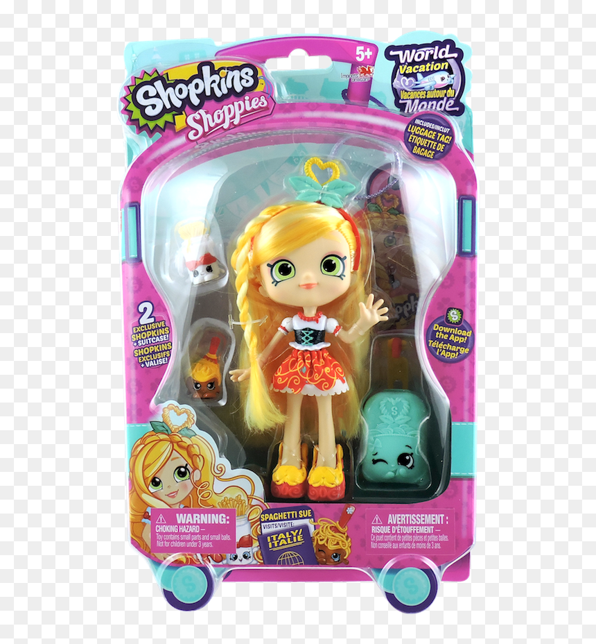 Id56417 Spagh Sue Face View - Shopkins, HD Png Download - shopkins wishes png
