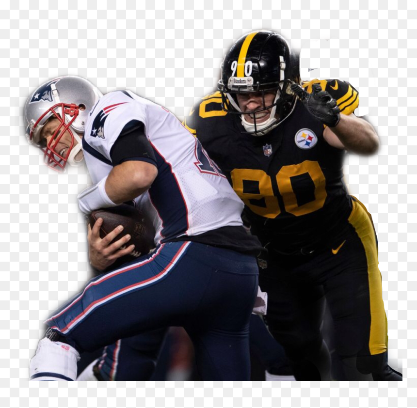 #steelers #nfl #football #steelersnation #freetoedit - Eight-man Football, HD Png Download - steelers helmet png