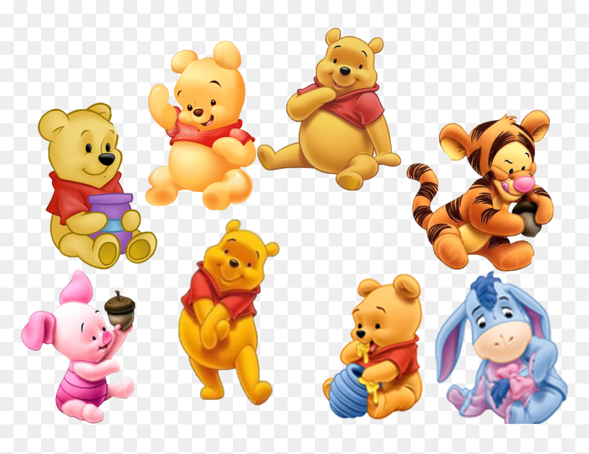 Winnie The Pooh N Friend, HD Png Download - classic winnie the pooh png