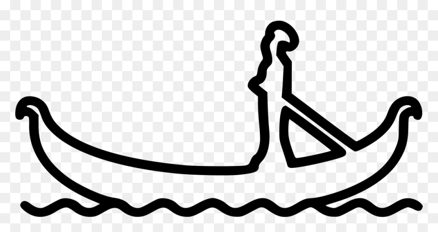 Venice Gondola - Gondola Icon, HD Png Download - venice png
