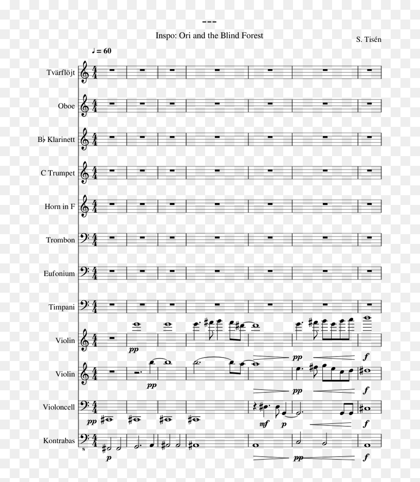 Transparent Ori And The Blind Forest Logo Png - Ori And The Blind Forest Flute Sheet Music, Png Download - ori and the blind forest png