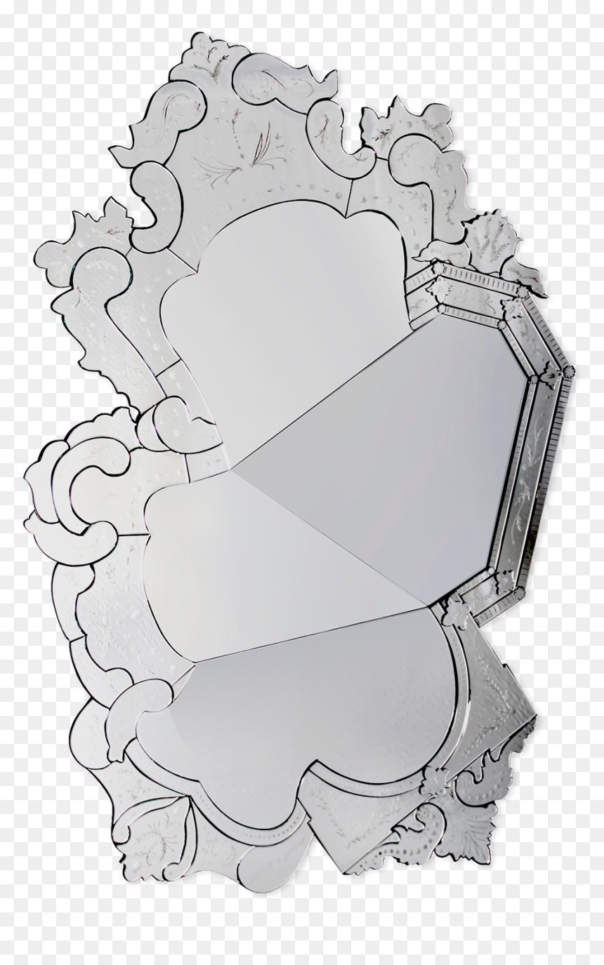Venice Mirror Boca Do Lobo, HD Png Download - venice png