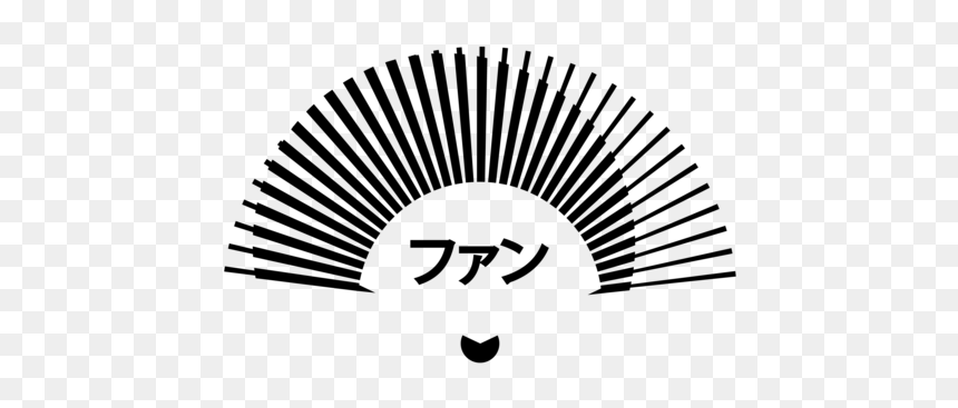 Japanese Fan Symbol Modern Japanese Japanese Art Fan - Japanese Modern Symbol, HD Png Download - fan icon png